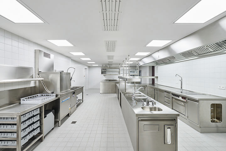 Die Küche in der Kulturhalle Süßen